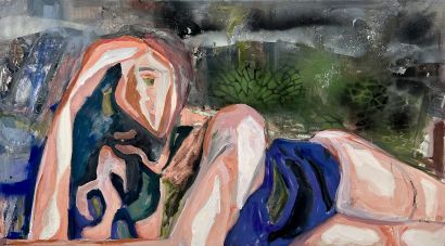 Silent Body - a Paint Artowrk by Stathis Fotis